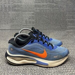 Nike Journey Run Men's 7 Blue Orange ComfiRide Running Shoes FN0228-400